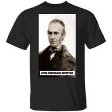 Load image into Gallery viewer, John Greenleaf Whittier. T-Shirt