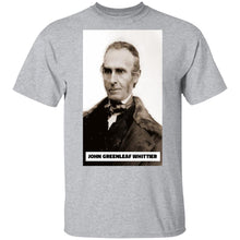 Load image into Gallery viewer, John Greenleaf Whittier. T-Shirt