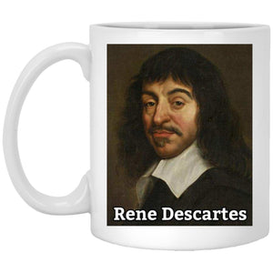 Rene Descartes French Philosopher Coffee Mug