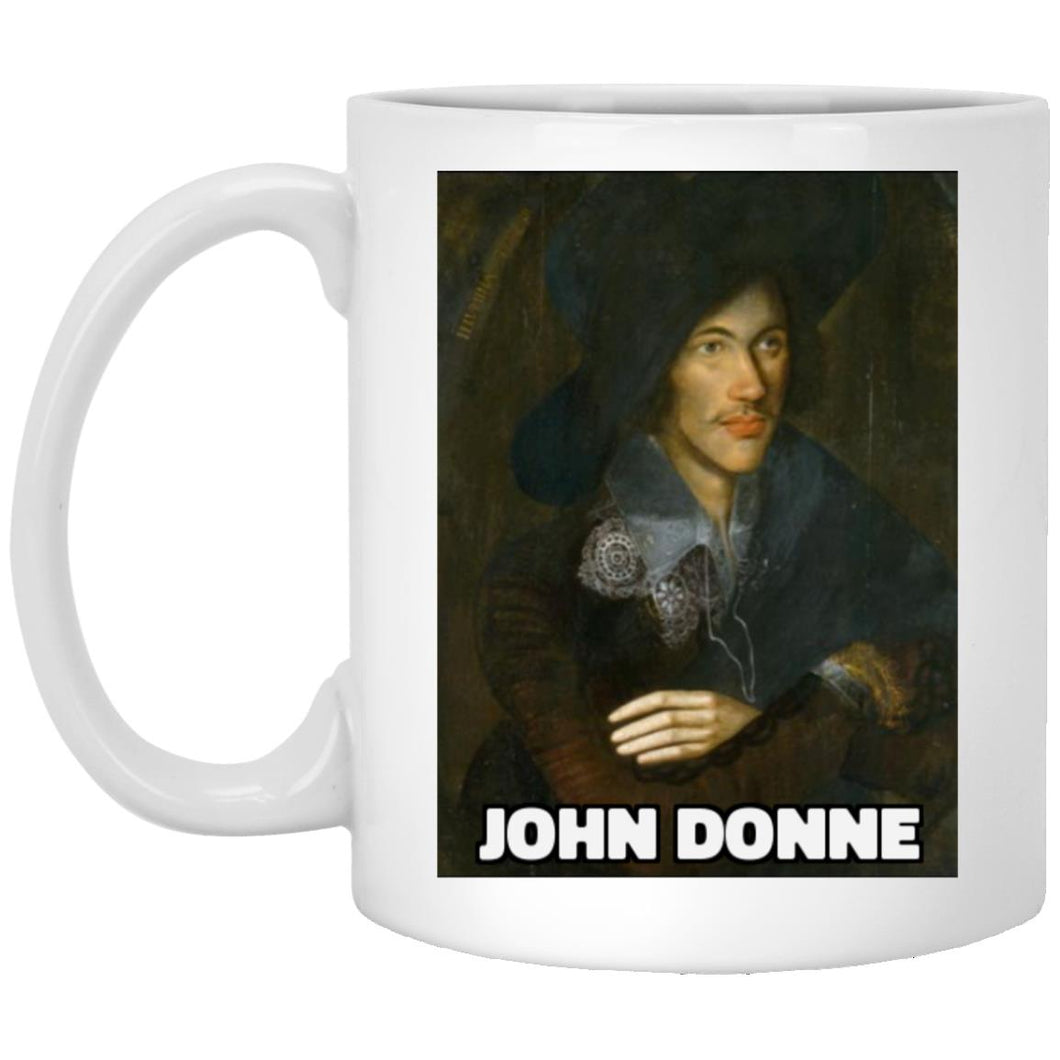john donne coffee mug